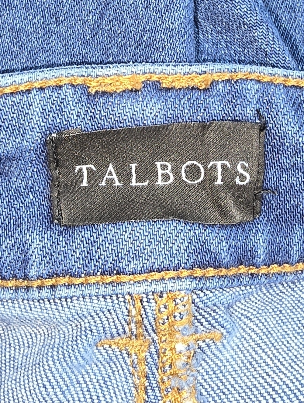 Talbots Relaxed Barrel Jeans Size 16 - Picture 3 of 5